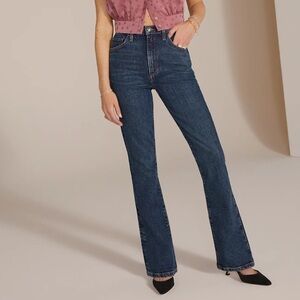 FAVORITE DAUGHTER SIZE 24: THE SHORTIE VALENTINA SUPER HIGH RISE MINI BOOT